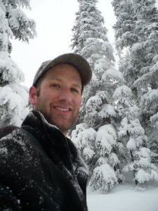 Joel- photo of self- snow