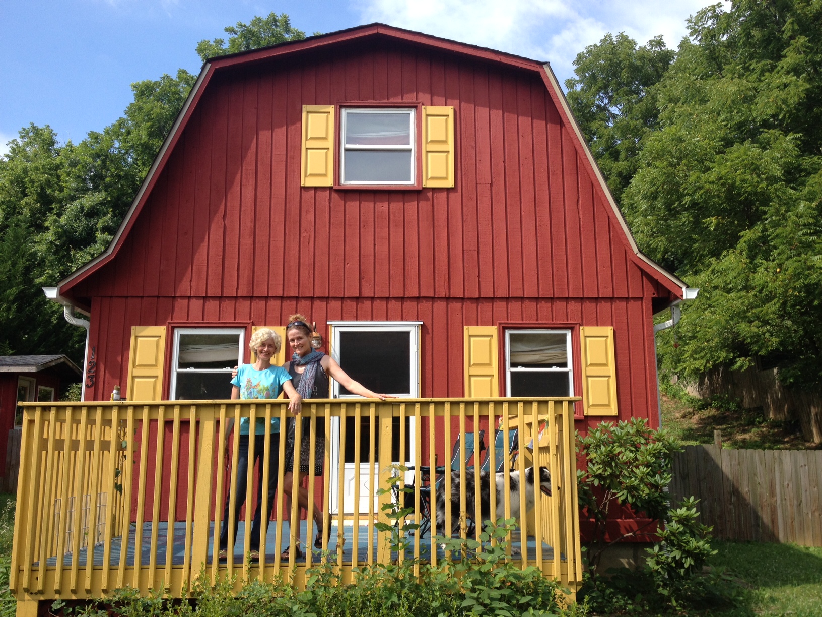 Asheville Red Barn House for Sale | frances figart